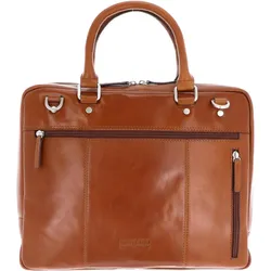 Leonhard Heyden Ledertasche - Aktentasche " Cambridge " (14"), Notebooktasche, Braun