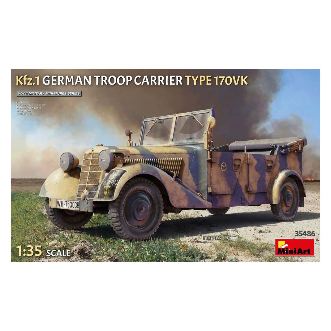 Mini art Kfz.1 German Troop Carrier Type 170VK (35486)