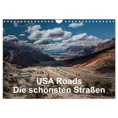USA Roads (Wandkalender 2027 DIN A4 quer), CALVENDO Monatskalender