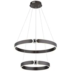LED Hängeleuchte Pendellampe Küche Höhenverstellbar Bronze Metall H 125 cm
