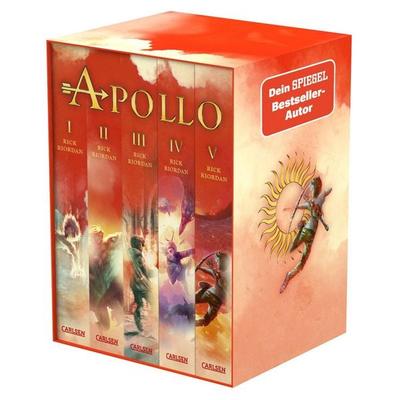 Die Abenteuer des Apollo: Taschenbuchschuber Bände 1-5, Taschenbuch von Rick Riordan, Carlsen, 978-3-551-32147-3