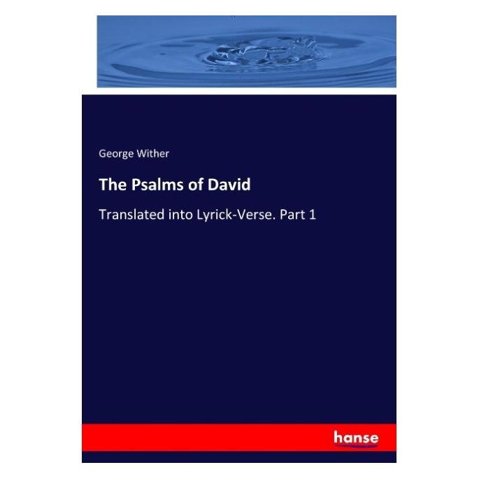 Hansebooks The Psalms of David (Englisch, Softcover, George Wither) (55923530)