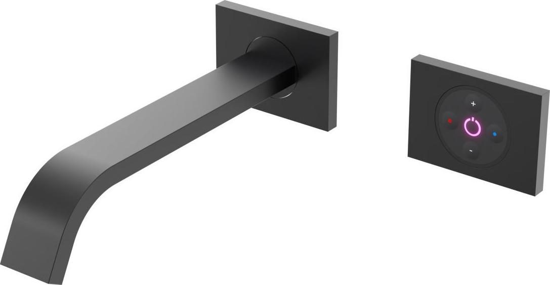 Steinberg Serie 135 Wand-Waschtischmischer, vollelektronische Mengen- und Temperaturregulierung, Ausladung 200mm, 1351814ES