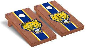 Skip's Garage Fort Valley State FVSU Wildcats Rosewood Cornhole Board Set