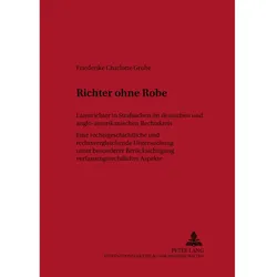 Richter ohne Robe, Fachbücher von Friederike Grube