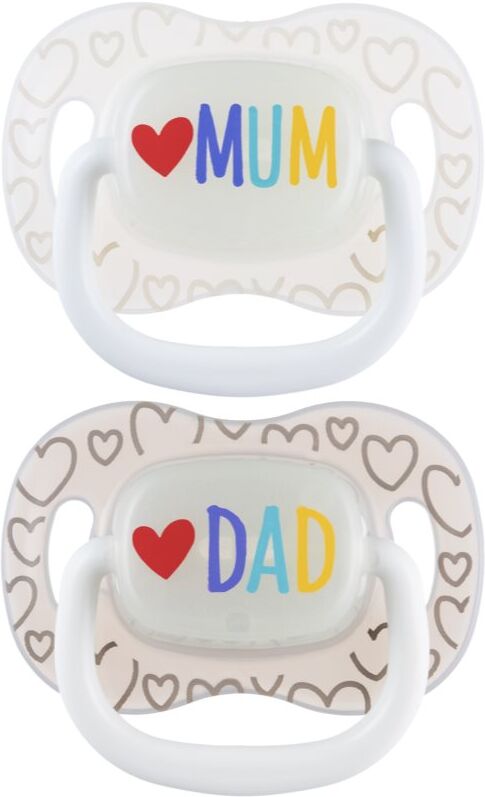Canpol babies MUM&DAD tétine 6-18 m 2 pcs