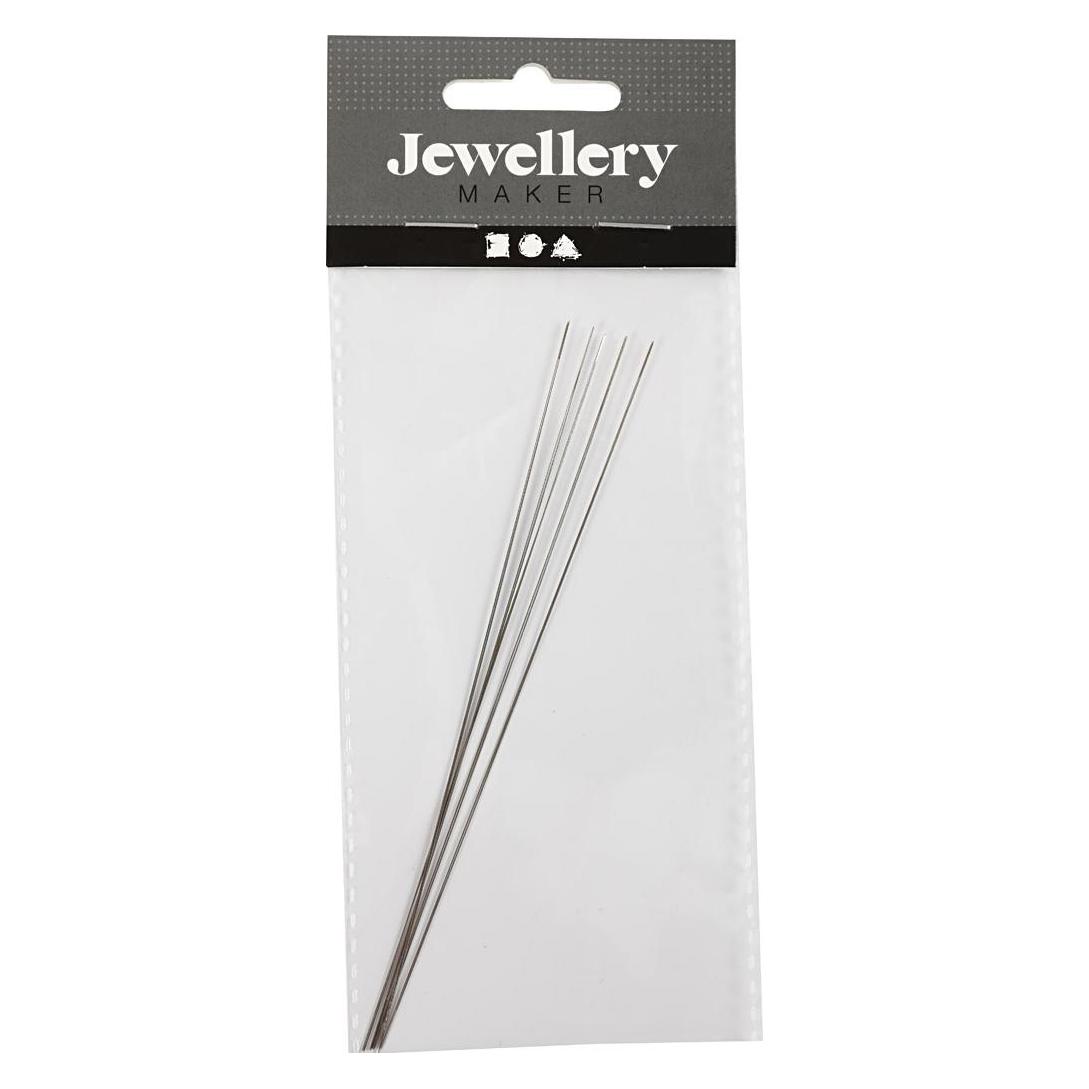 Creativ Company Auffädelhilfe Nadel 12 cm, 5 Stück (61622)