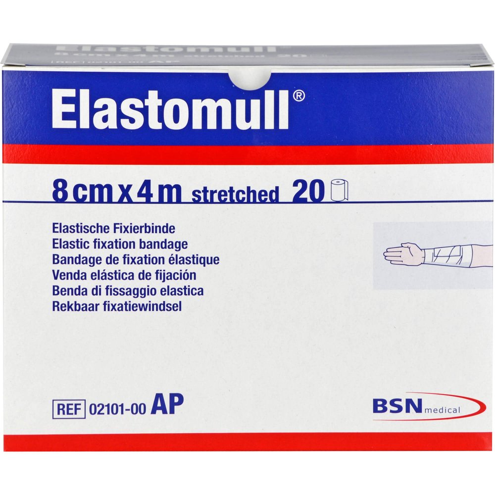 ToRa Pharma GmbH Elastomull 8 cmx4 m 2101 elastisch Fixierbinde 14003232