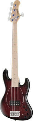 Sadowsky MetroLine Vintage SA BB TS 5 Burgundy Blackburst Transparent Satin