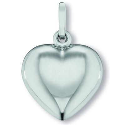 Kettenanhänger ONE ELEMENT "Herz Herz Anhänger aus 925 Silber", silber, Schmuckanhänger, Damen, Silber 925 (Sterlingsilber), Kettenanhänger, Ein Geschenk von Herzen – zart, elegant & voller Symbolik