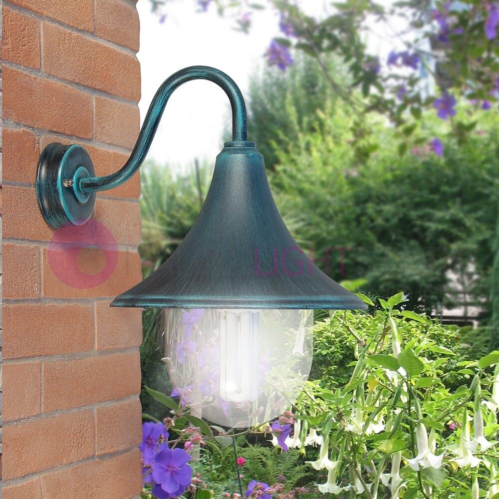 Barchessa Lanterna A Parete Classica Per Illuminazione Giardino