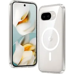 Screenguard Magnetic Clear Case MagSafe Hülle (Google Pixel 9a), Smartphone Hülle, Transparent