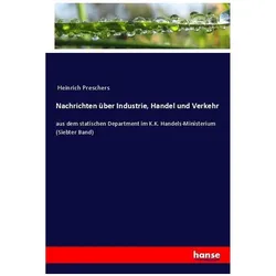 Nachrichten über Industrie, Handel und Verkehr, Fachbücher von Anonym