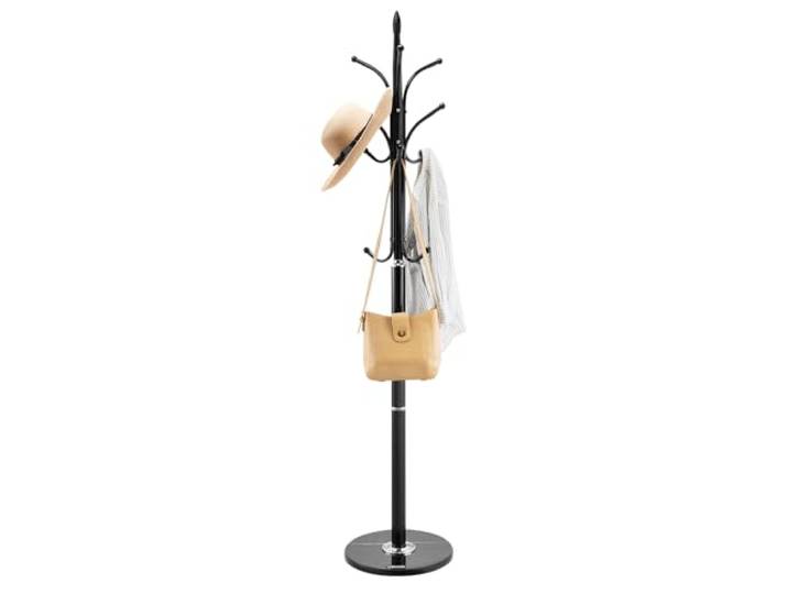 VEVOR Portemanteau sur Pied Portant à Vêtements avec Base Marbre\, 6 Crochets\, Porte Manteau en Métal Autoportant pour Entrée\, Chambre\, Salon\, pour Suspendre Manteaux\, Chapeaux\, Vestes\, Écharpes\, Sacs