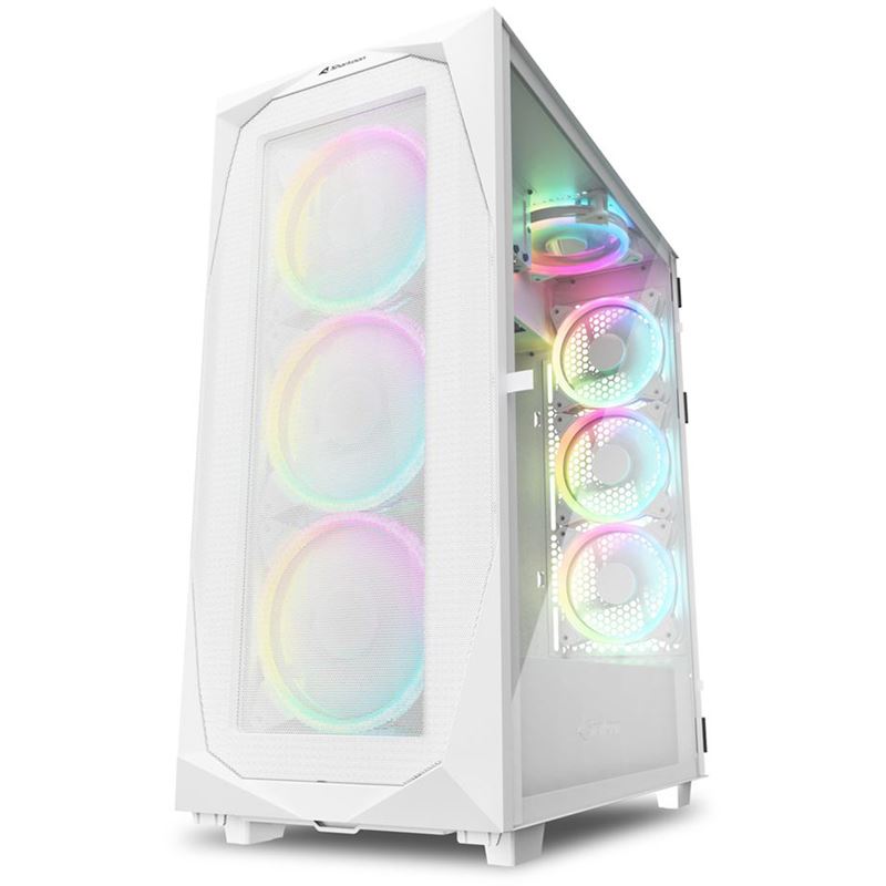 Sharkoon REV300 Midi Tower ohne Netzteil weiss