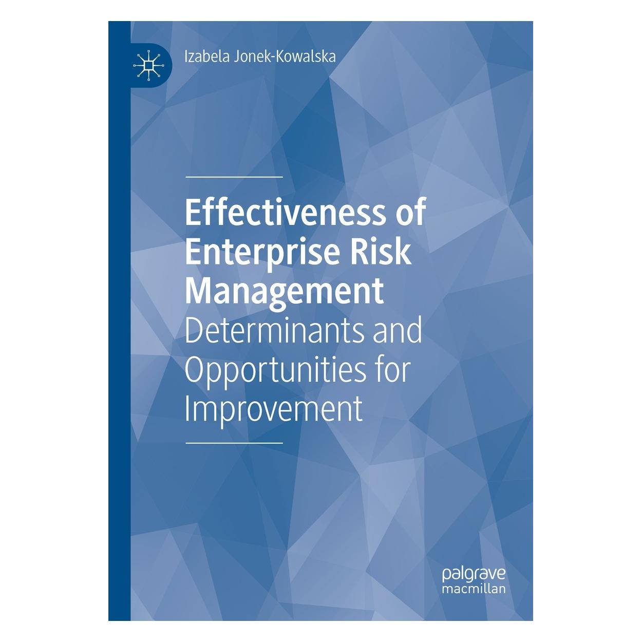 Springer Effectiveness of Enterprise Risk Management (Englisch, Hardcover, Izabela Jonek-Kowalska) (9783030953751)