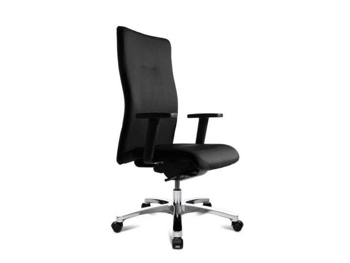 Topstar Drehstuhl, Schwarz, Metall, Kunststoff, Drehkreuz, 71x130x67 cm, Lga, Büromöbel, Bürostühle, Drehstühle