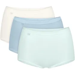 sloggi Basic+ Maxi C3P - Damen - Gr. 44 - türkis