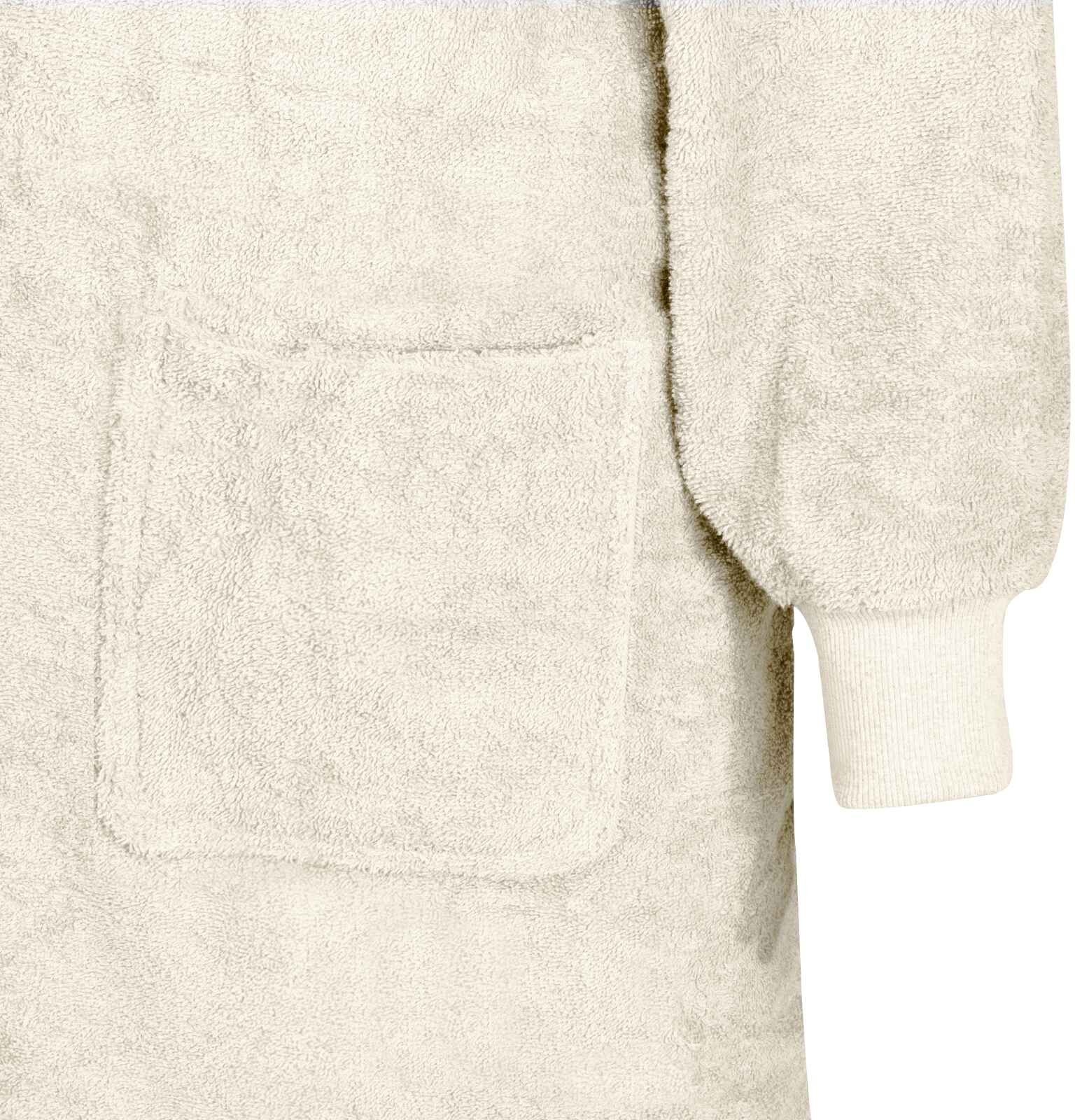 vidaXL Sweat à capuche couverture KINN Crème XL Coton