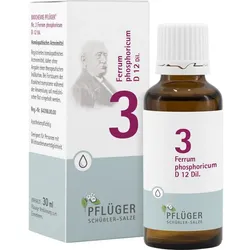 Biochemie Pflüger Nr. 3 Ferrum Phosphoricum D 12 30 ML