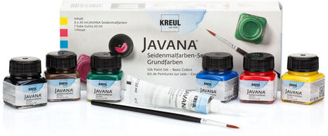 C. Kreul Seidenmalfarben-Set "Grundfarben", 8-teilig