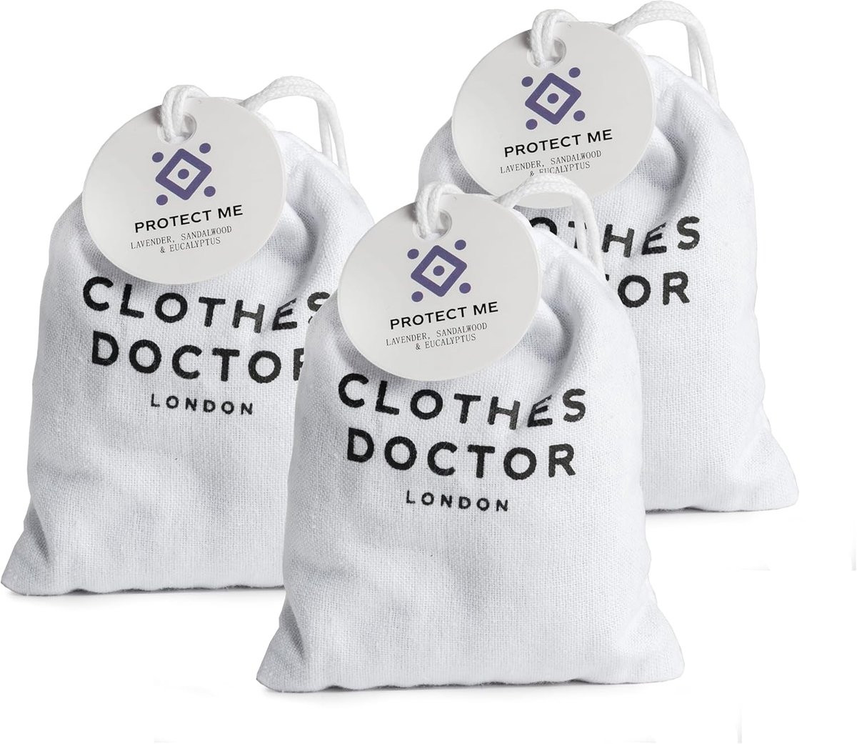 Thijox Natuurlijke mottenafstotende geurzakjes Lavendel & Patchouli - 6 stuks