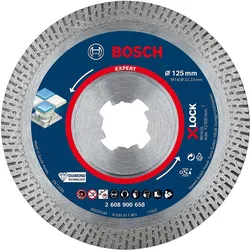 Bosch Professional Zubehör, Sägeblatt, EXPERT HardCeramic X-LOCK Diamanttrennscheiben, 125 x 22.23 x 1.4 x 10 mm