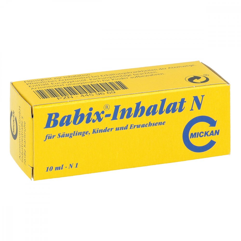 MICKAN Arzneimittel GmbH Babix-Inhalat N 04459669