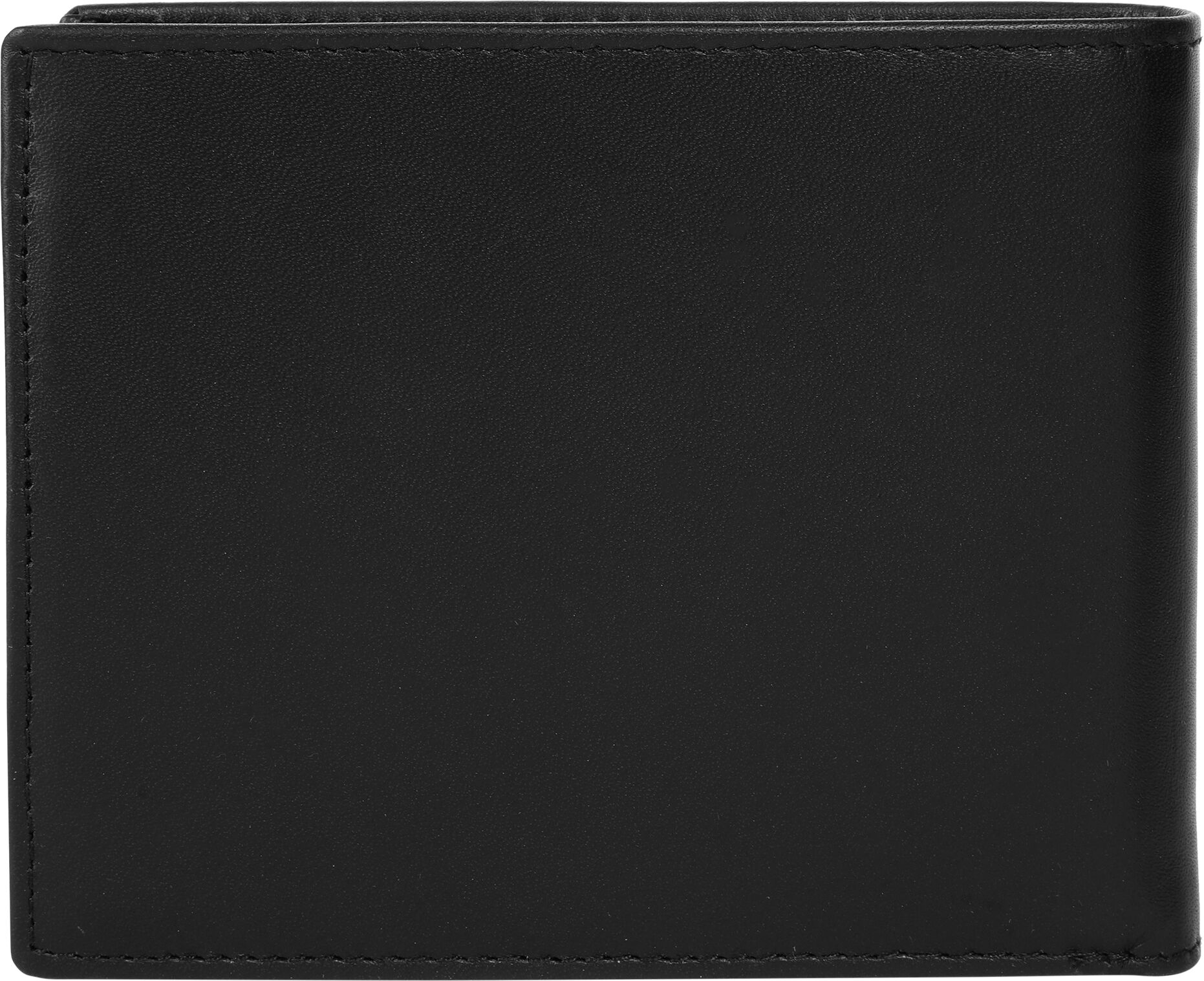 Geldbörse BUGATTI "BUGATTI Herren SUPER SLIM RFID echt Leder", Herren, schwarz, Leder, leicht glänzend, unifarben, Kleinlederwaren Geldbörse, echt Leder schwarz Einheitsgröße