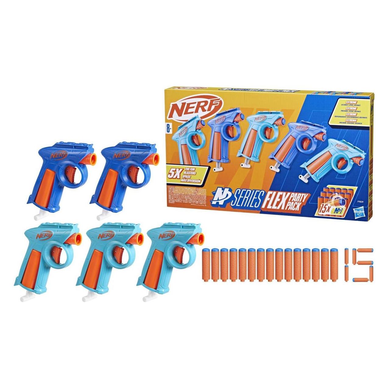 Nerf HAS NER N Series Playset Flex Party Pack (F9839)