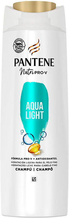 Pantene Aqua Light champú cabello fino 385 ml