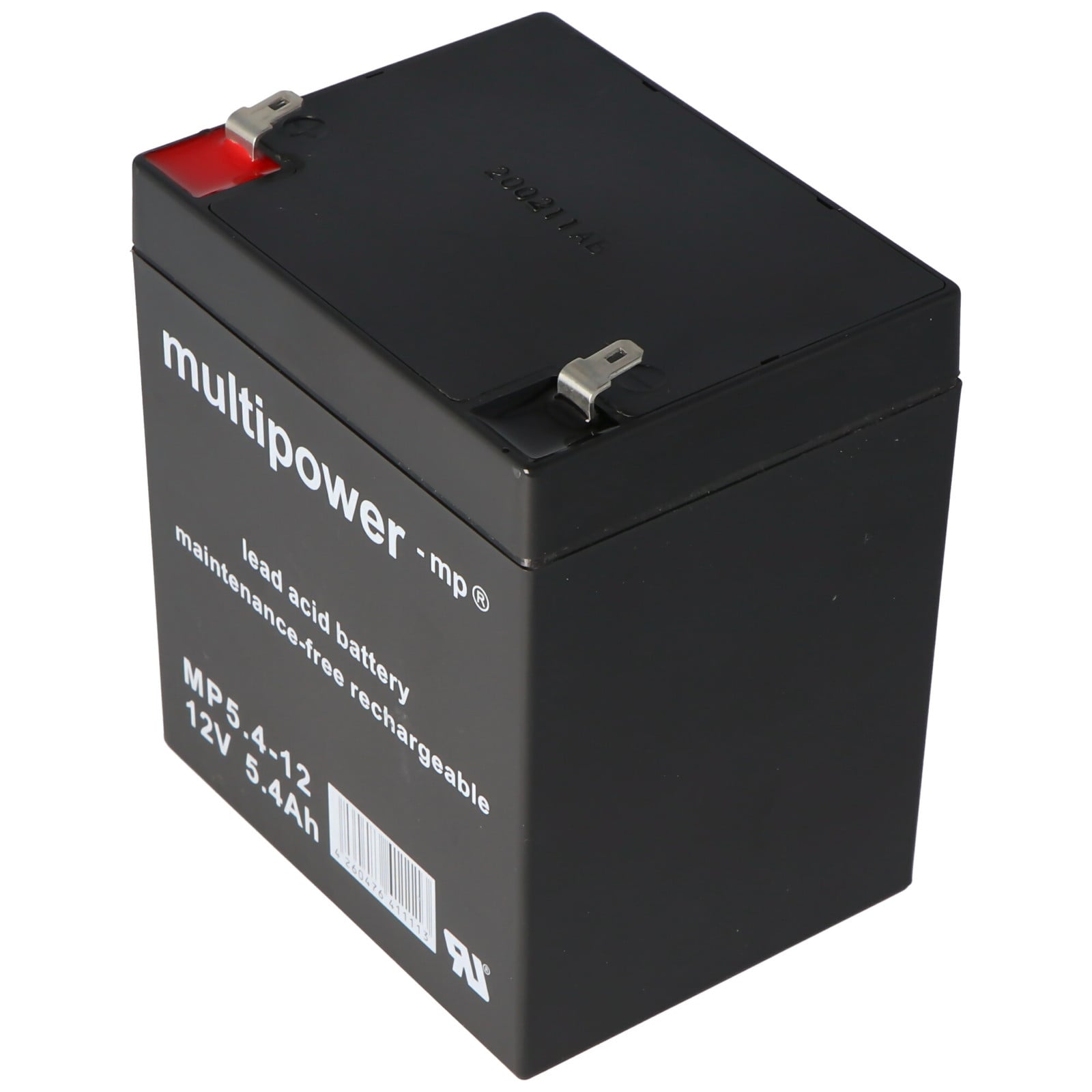 Multipower MP5.4-12 loodaccu, 12 volt, 5400 mAh