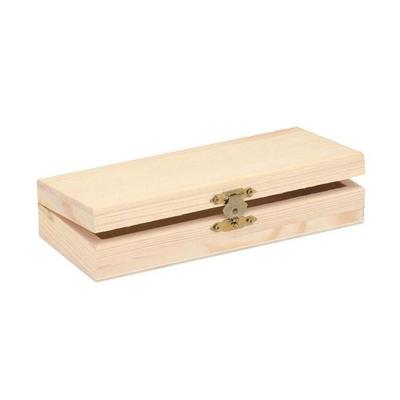 Holzbox rechteckig 20x10x5cm, Kiefer