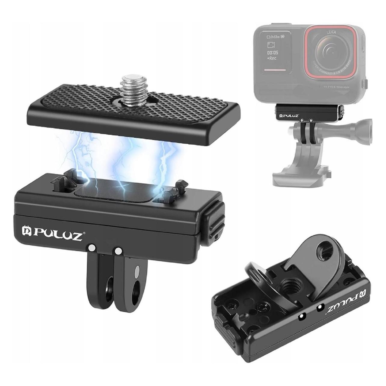 Puluz Mocowanie Szybkozłączka na GoPro 1/4" Uchwyt do Insta360 Ace Pro X4 / X3 / X2 X / PU965B (PULUZ)