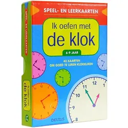 Deltas Ich mit dem Clock-Spiel üben und lernen Karten (Deutsch, 6 - 9 Jahre)
