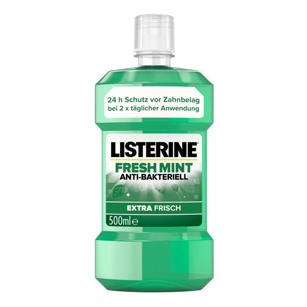 Listerine Fresh Mint Mundspülung 500 ml Lösung