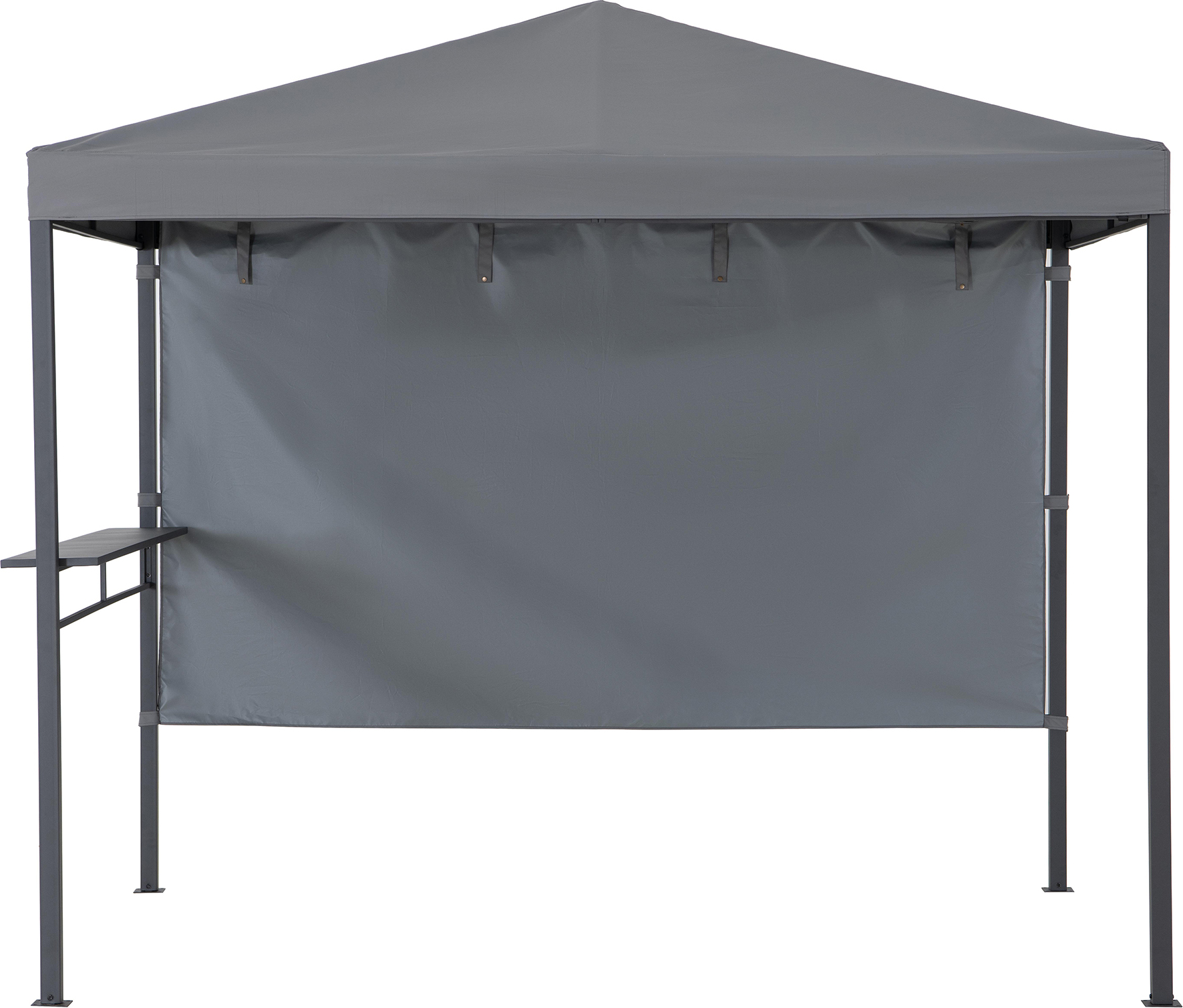 Sunjoy Stoff Whirlpool Pavillon KABRU 2x3 - 220cm x 280cm, grau