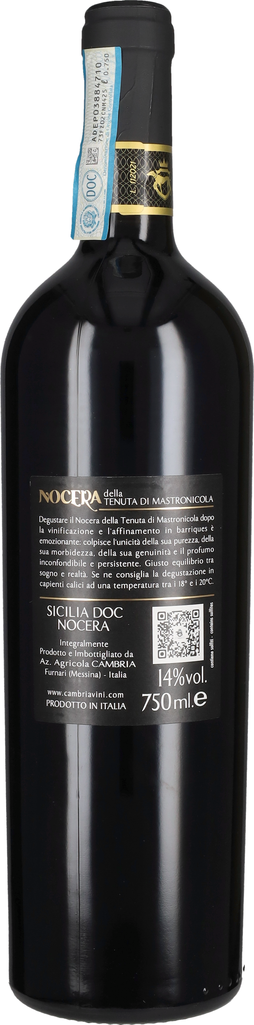 Nocera 'Mastronicola' Cambria 2018