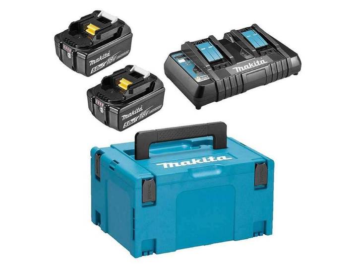 Makita Energy kit 197629-2 2x BL1850B + DC18RD