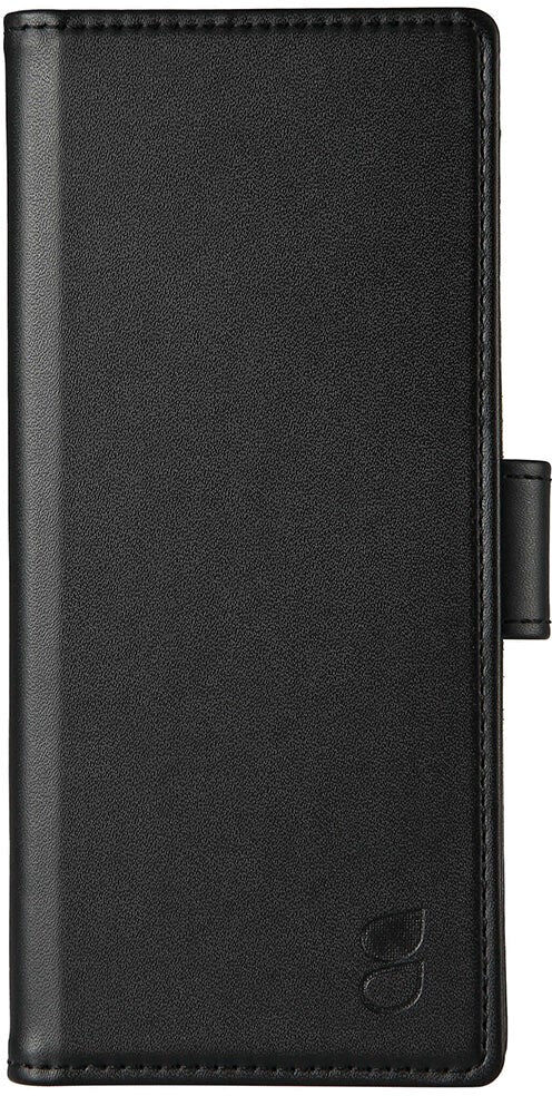 Sony Xperia 10 Gear Wallet - Læder Cover m. Pung - Sort