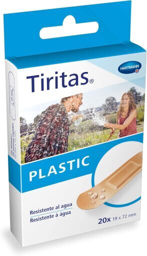 Tiritas Plastic 19x72 mm 20 Units