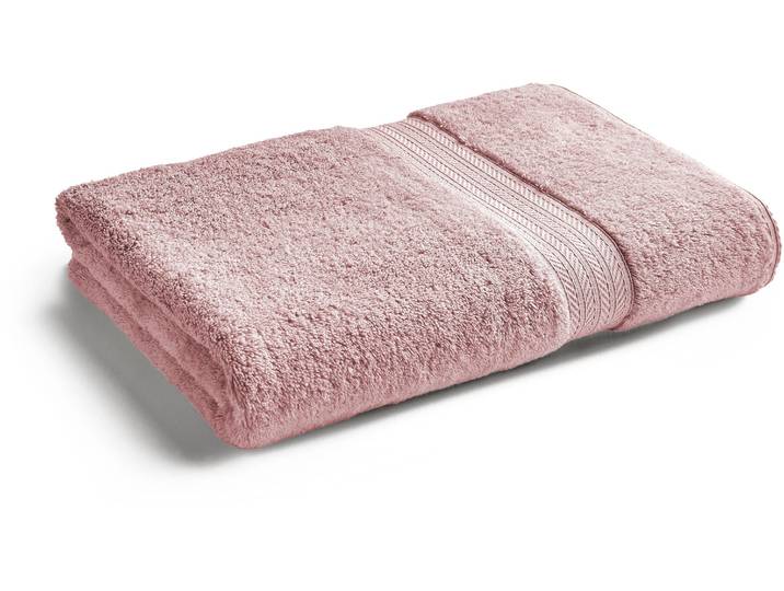 Badetücher CHRISTY RENAISSANCE , pink (petal pink), B:89cm L:172cm, Walkfrottier, Baumwolle, Handtücher, Badetücher, Premium-Badetücher in Luxusqualität, 675g/m², 89x172cm, 2er Set