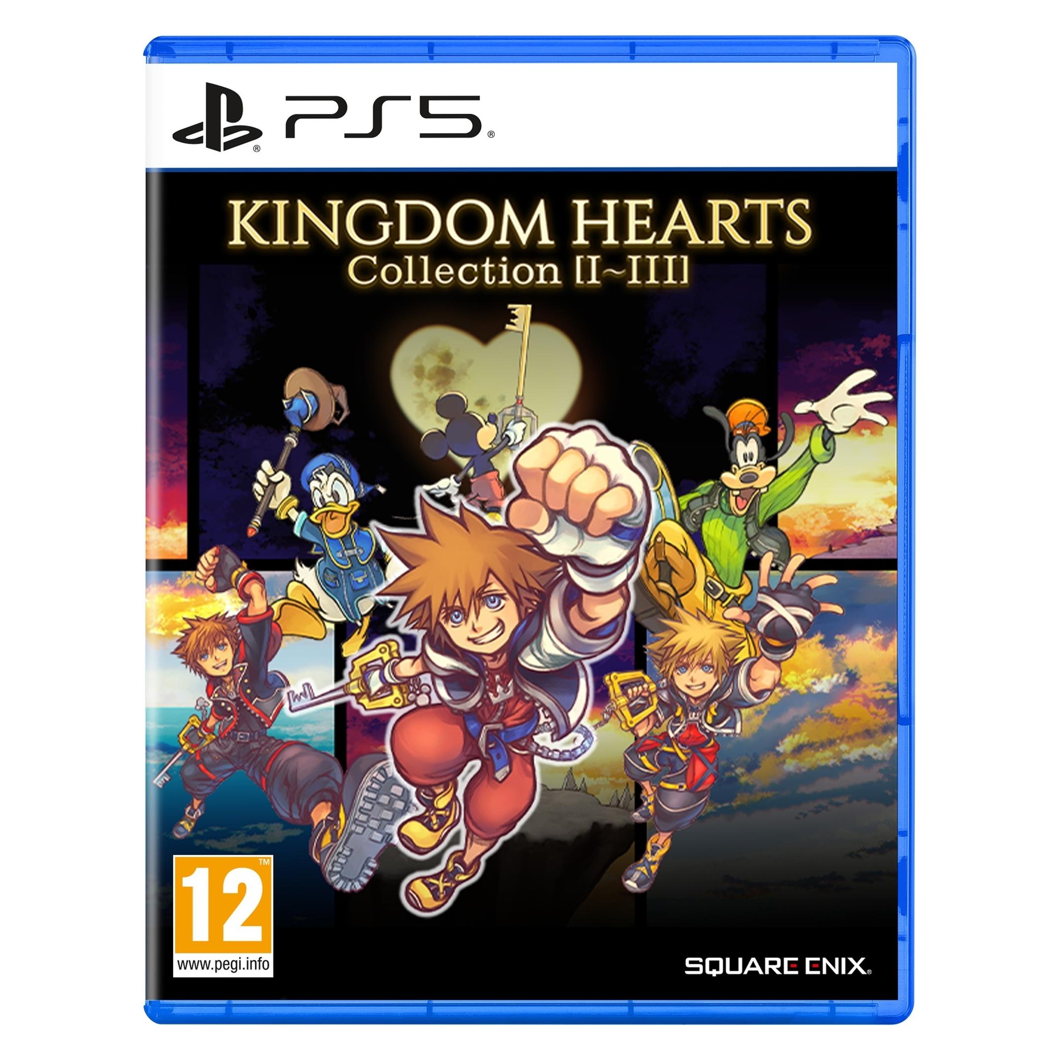 Square Enix Kingdom Hearts Collection I-III PS-5 UK (PS5, EN, FR) (L00638)