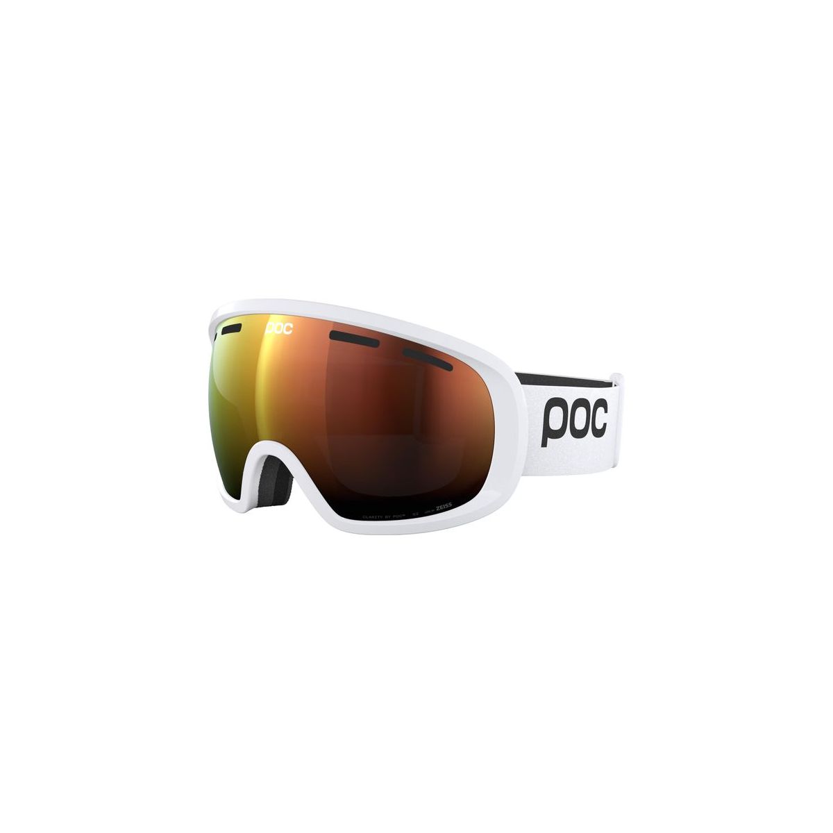 POC Fovea hydrogen white/partly sunny orange (8703) ONE PC408408703ONE1