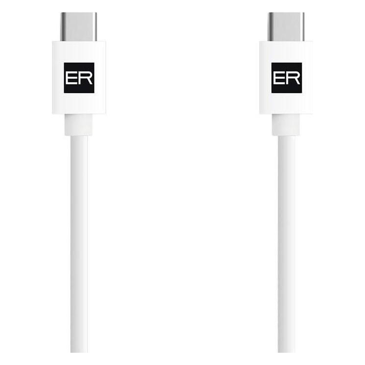 ER Case POW kabel USB-C/C bílý (1.20 m, USB 2.0, 60 W) (ERPWCC3A120-WH)