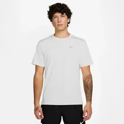 NIKE Miler Dri-FIT UV-Repel Laufshirt Herren 100 - white/reflective silv XXL