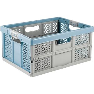 Keeeper Klappbox Lea 32 Liter, nordic blue, 48,5 x 35 x 23,5 cm
