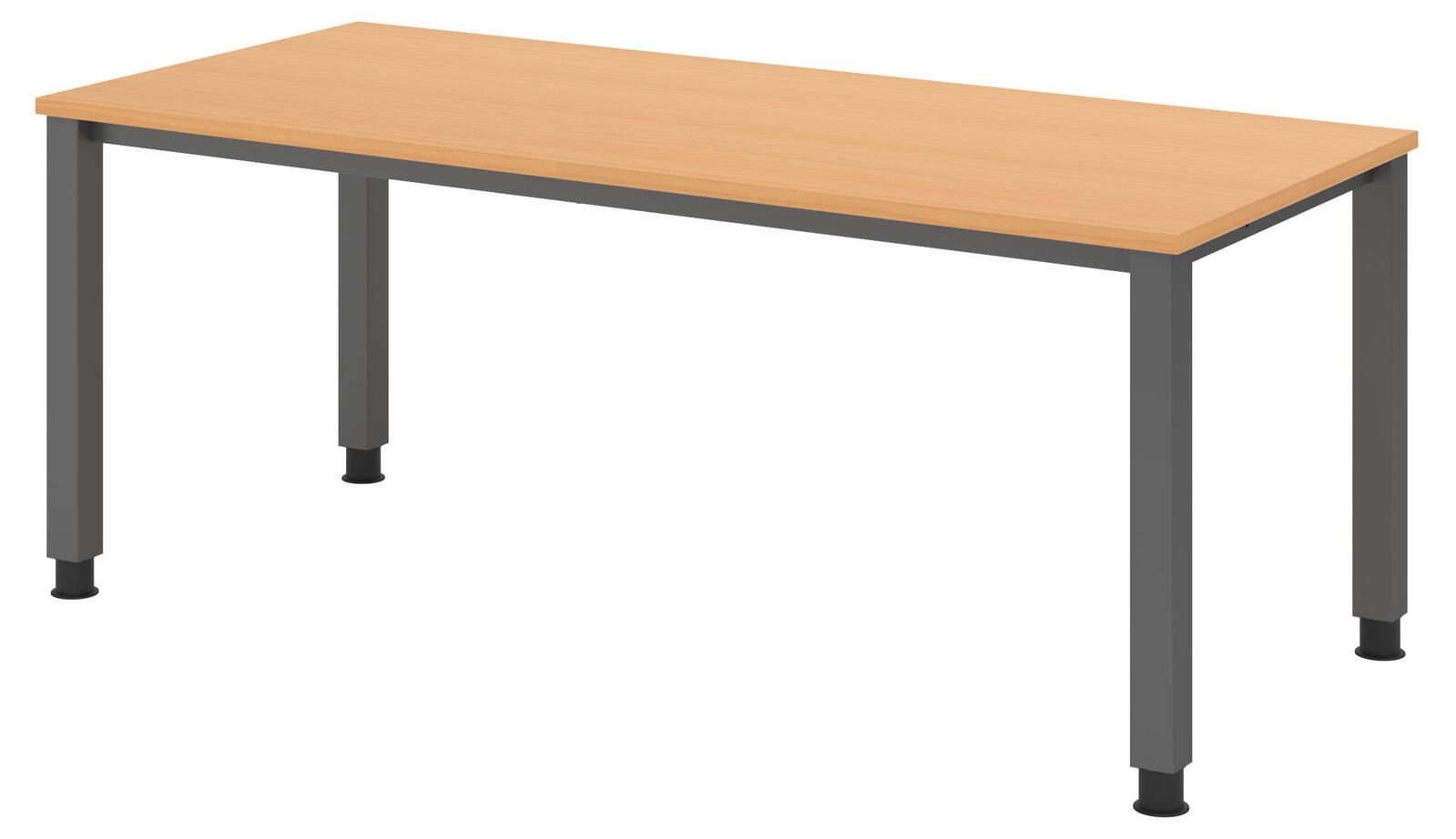 HAMMERBACHER höhenverstellbarer Schreibtisch VQS19/6/G buche