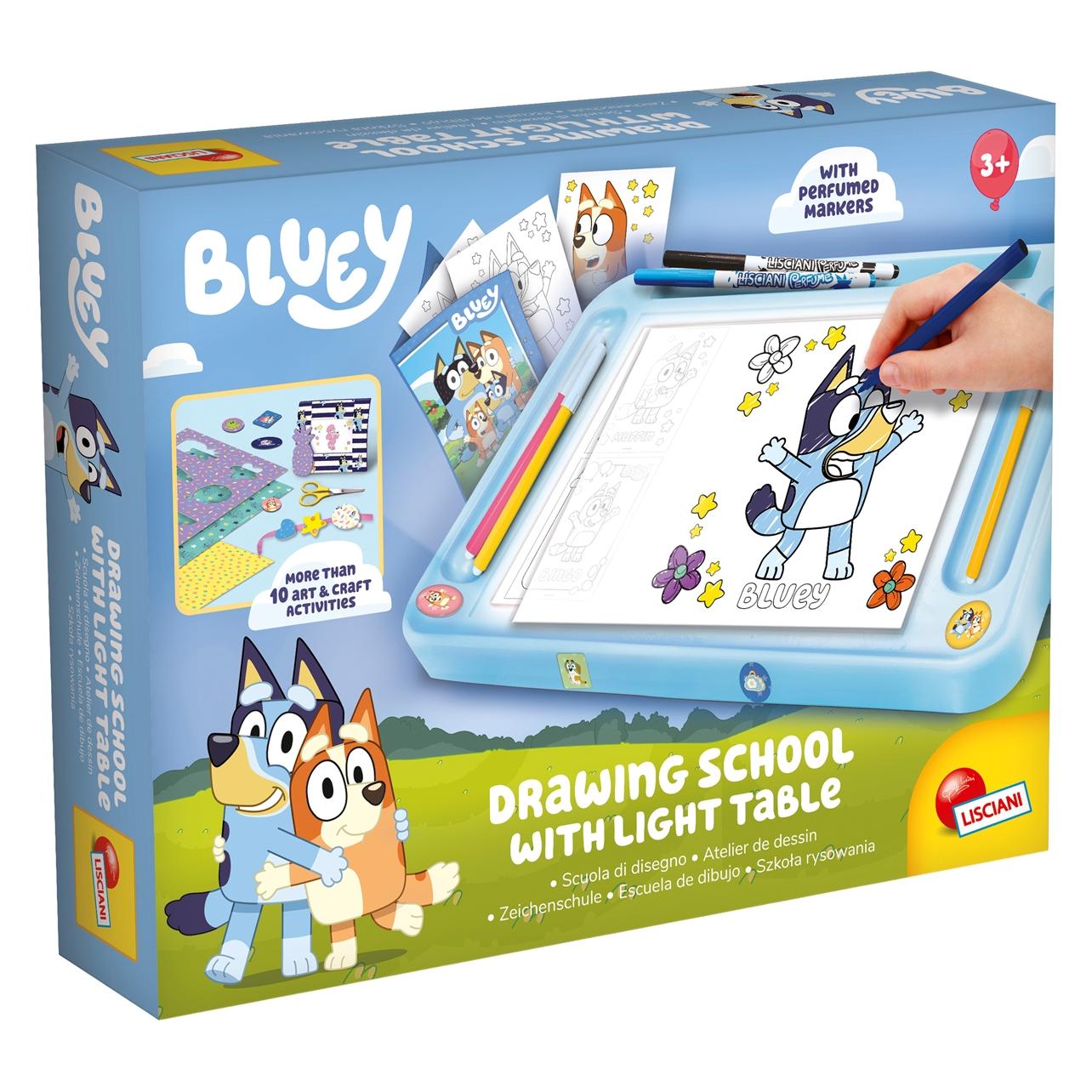 Lisciani Liscianigioch BLUEY Zeichenschule mit hinterleuchteter Tafel (71110681)