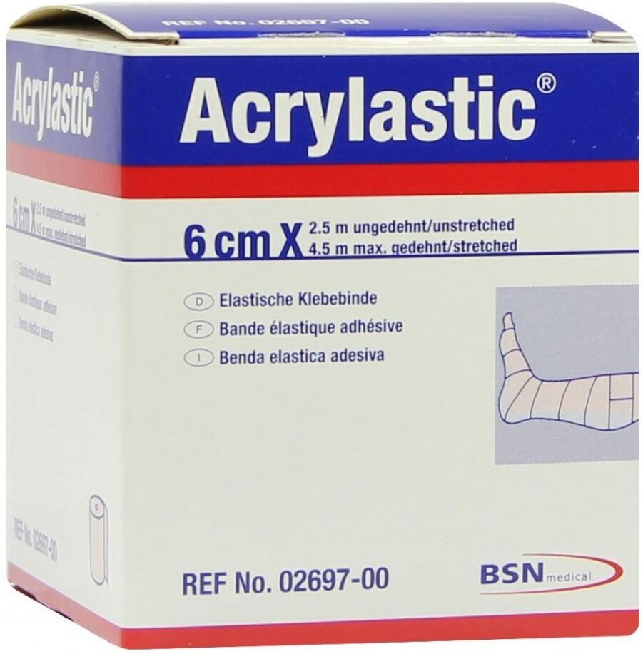 Acrylastic 2,5 m x 6 cm Binden